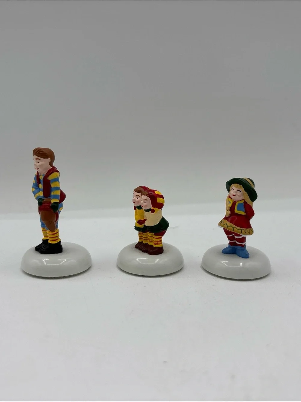 Department 56 1999 Vintage HVC North Pole Series Photo With Santa Set Of 3 56444